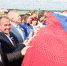 100-метровый триколор развернули в Нижнем Новгороде в День государственного флага - Вадский муниципальный округ