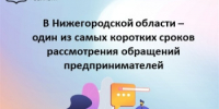 В Нижегородской области – один из самых коротких сроков рассмотрения обращений предпринимателей - Вадский муниципальный округ