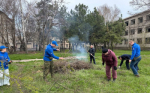 Нижегородские волонтеры приняли участие в общереспубликанском субботнике в ДНР