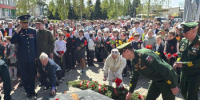 В Большом Мурашкине на мемориале Погибшим воинам был торжественно зажжен Вечный огонь - Вадский муниципальный округ