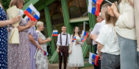 Нижегородские молодожены зарегистрировали брак в планетарии парка «Швейцария» - Вадский муниципальный округ