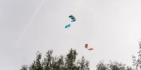 Нижегородские парашютисты и волонтеры развернули в небе государственный флаг России - Вадский муниципальный округ