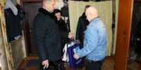 Поздравление Ульянина Евгения Александровича, ветерана Великой Отечественной войны, с наступающим праздником - Вадский муниципальный округ